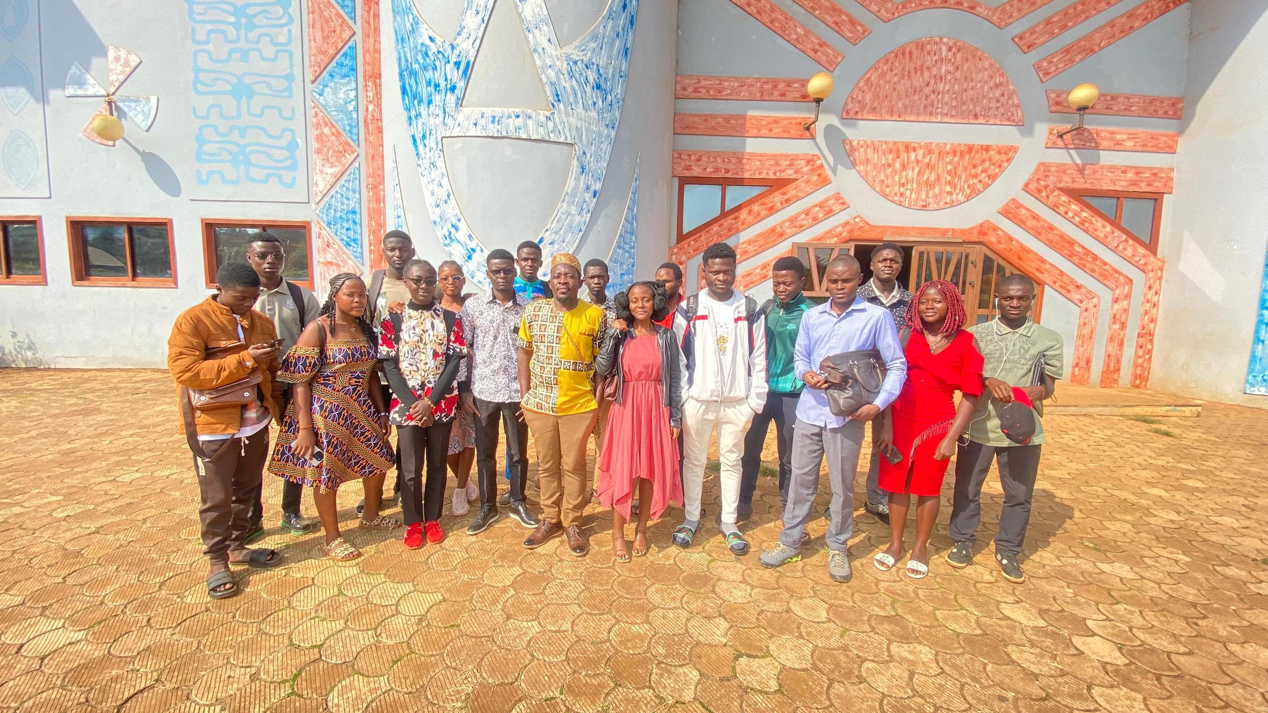 Students at the Giiyo Tech workshop in Dschang